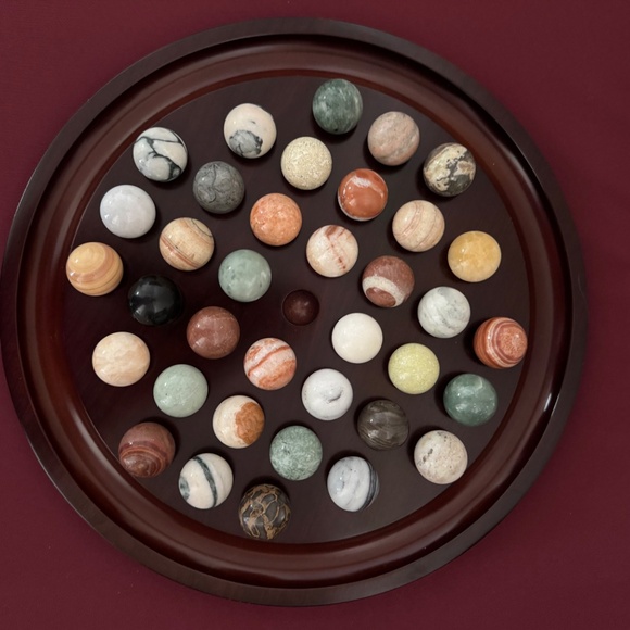 BOMBAY COMPANY WOODEN MARBLE GAME VINTAGE 1994 - Picture 5 of 14